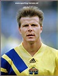 Roland NILSSON - International matches for Sweden. - Sweden