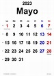 Calendario Mayo 2023 En Word Excel Y Pdf Calendarpedia | CLOUD HOT GIRL
