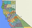 Northern California Map With Cities