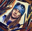 Dibujo realista axl rose 💜 | Dibujos, Dibujo realista, Lapices de ...