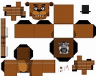 Freddy Fazbear Paper Craft Model | Free Printable Papercraft Templates