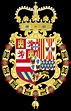 Escudo de Armas del Rey de España . Monarca de Milán de 1580 a 1700 ...