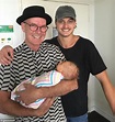 Gary Sweet looks smitten as he cradles his newborn grandson Jax | Daily ...