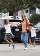 Ellen Pompeo and her children seen in rare photos as they go out for ...