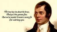 Auld Lang Syne by Robert Burns New Year's Poem - YouTube