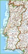 Map Of Portugal With Cities - Maping Resources