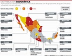 Mapa crimen organizado | Coahuila, Crimen organizado, Chihuahua