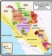 Map Of Northern California Wine Regions - Printable Maps