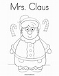 Mrs. Claus Coloring Sheets Coloring Pages