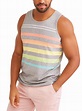 Men's Stripe Tank Top With Pocket - Walmart.com