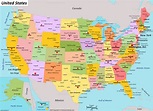 united states map with capitals gis geography - united states map with ...