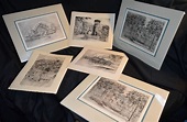 Collection of 6 Caroline Williams Prints Signed Cincinnati Ohio Places ...