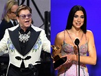 Elton John Performs with Dua Lipa at His Oscar Party