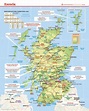 Mapa de Escocia - Lonely Planet