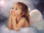 Cute Little Angel - Angels Wallpaper (13179292) - Fanpop