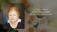 Gloria Ann Gould - Tribute Video