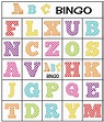 Bingo do alfabeto ~ Portal Escola