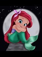 Petite Ariel | Baby disney characters, Mermaid disney, Cute disney drawings