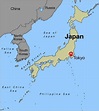 Location of Tokyo - Tokyo