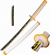 Buy lkjad Cosplay Anime Katana Swords, Agatsuma Zenitsu Samurai Sword ...