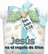 Jesús es el regalo de Dios | Imágenes con frases que hacen bien al alma