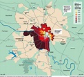 Map Of City Of Richmond Virginia Annexations Since 1850 Map City ...