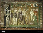 Teodora e la sua corte", il mosaico della chiesa di San Vitale di ...