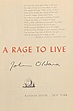 A Rage to Live by John O'Hara - First Edition - 1949 - from My Book ...
