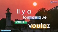 Aux Champs-Élysées | Lyrical Video | Parole | HERE AND NOW - The French ...