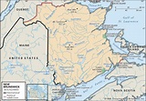 Map Of New Brunswick - Large World Map