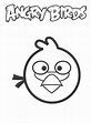 Blue Angry Birds dibujos para colorear - Dibujalandia