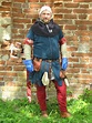 14th century men's cotehardie from Kokosh's Manufacture Medieval Outfit ...