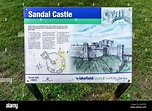 Sandal Castle, Sandal Magna, Wakefield, West Yorkshire, England, UK ...