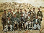 Die Afrikaners - Portrait of the Orlam leader Jan Jonker Afrikaner and ...