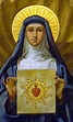 Virgin Mary Art, St Margaret, Religious Pictures, Heart Of Jesus ...