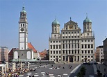 Augsburg * Rathaus * Perlachturm | Augsburg, Reisen deutschland ...