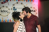 Foto: Fernanda Abreu e Tuto Ferraz se beijaram em camarote na madrugada ...