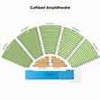 Cuthbert Amphitheater Seating Chart | Vivid Seats