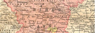 'Bihar & Orissa'. British India provinces. Odisha Jharkhand 1931 old ...