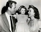 Howard Duff and Ida Lupino with their daughter Bridget. Old Hollywood ...