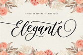 Elegante Font - Dafont Free