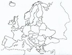 PLANOS Y MAPAS: MAPAS MUDOS DE EUROPA