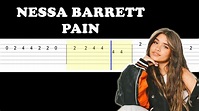 Nessa Barrett - Pain (Easy Guitar Tabs Tutorial) - YouTube