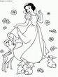 Dibujos Sin Colorear: Dibujos de Blancanieves (Princesa Disney) para ...