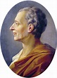 Portrait Of Charles De Montesquieu Painting by French School