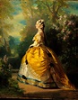 Franz Xaver Winterhalter | The Empress Eugénie (Eugénie de Montijo ...