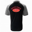 Polo MOTO GUZZI NOIR/GRIS Collection MOTO-GUZZI
