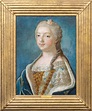 Portrait Of Marie Leszczyńska, Queen Of France (1703-1768), Eighteenth ...