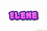 Elene Logo | Herramienta de diseño de nombres gratis de Flaming Text