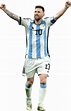 Lionel Messi Football Render Png Download Messi Argentina Png
